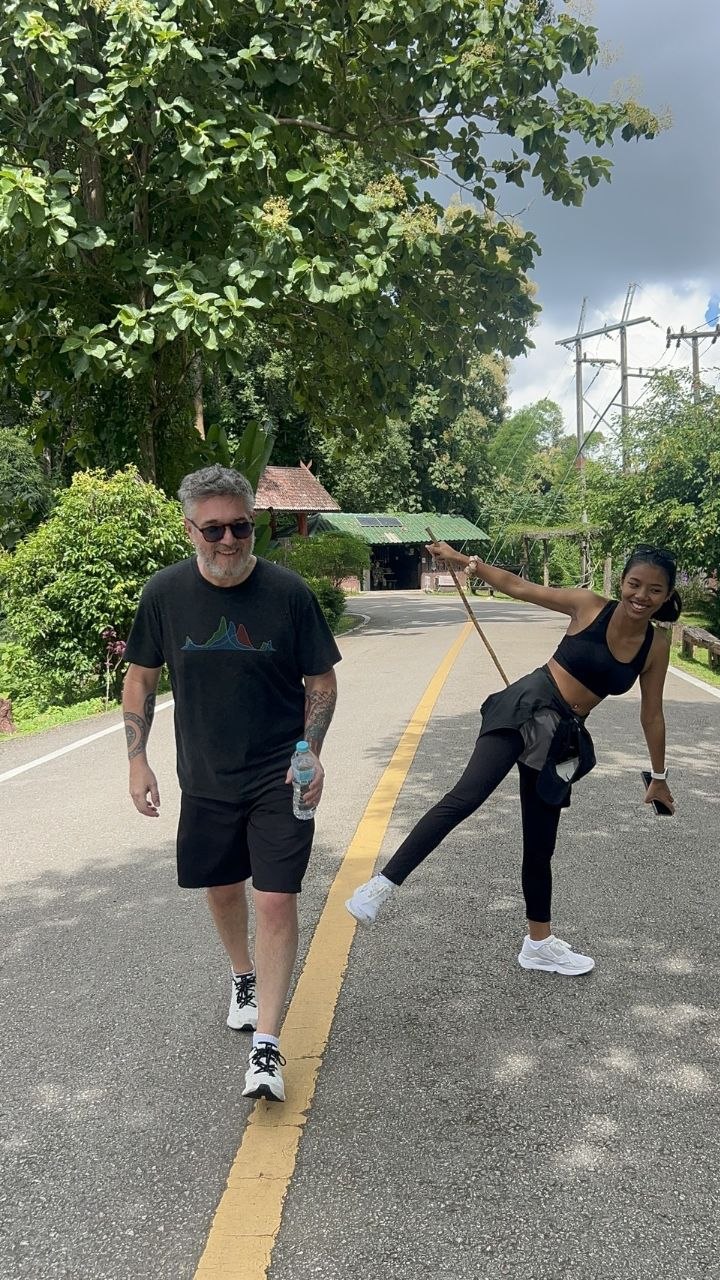 David and Jasmine in Chiang Mai
